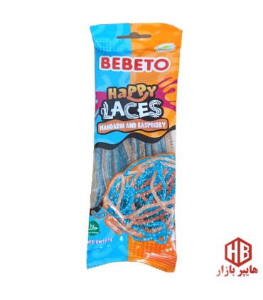 پاستيل 75 گرم نواري شكري ببتو BEBETO