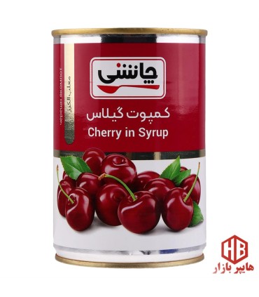كمپوت 420 گرم گيلاس چاشني