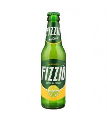 نوشيدني 280 ميل گازدار شيشه ليمو فيزيو