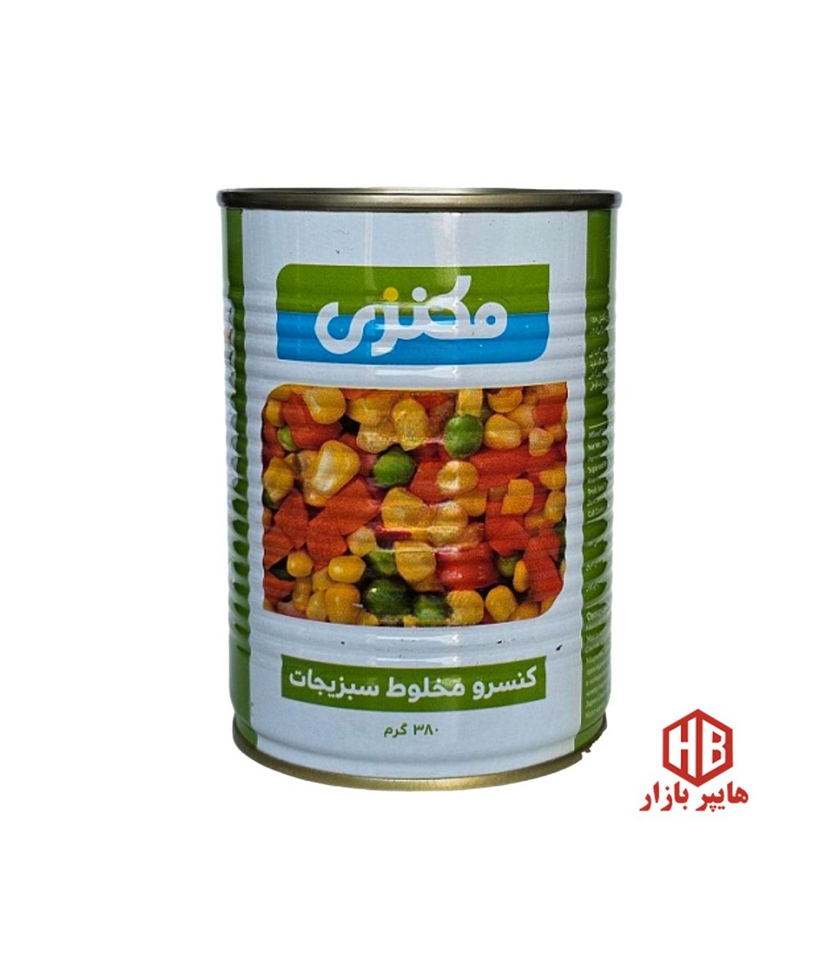 كنسرو 380 گرم مخلوط سبزيجات مكنزي
