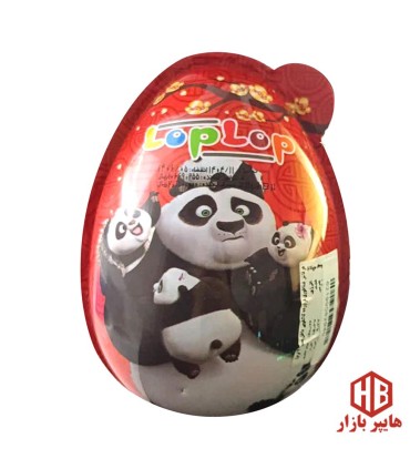 لپ لپ تخم مرغي بزرگ شفاف