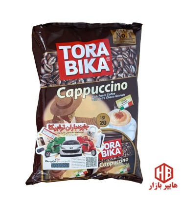 كاپوچينو 20 عددي اصلي (سفارش ايران) TORA BIKA تورابيكا
