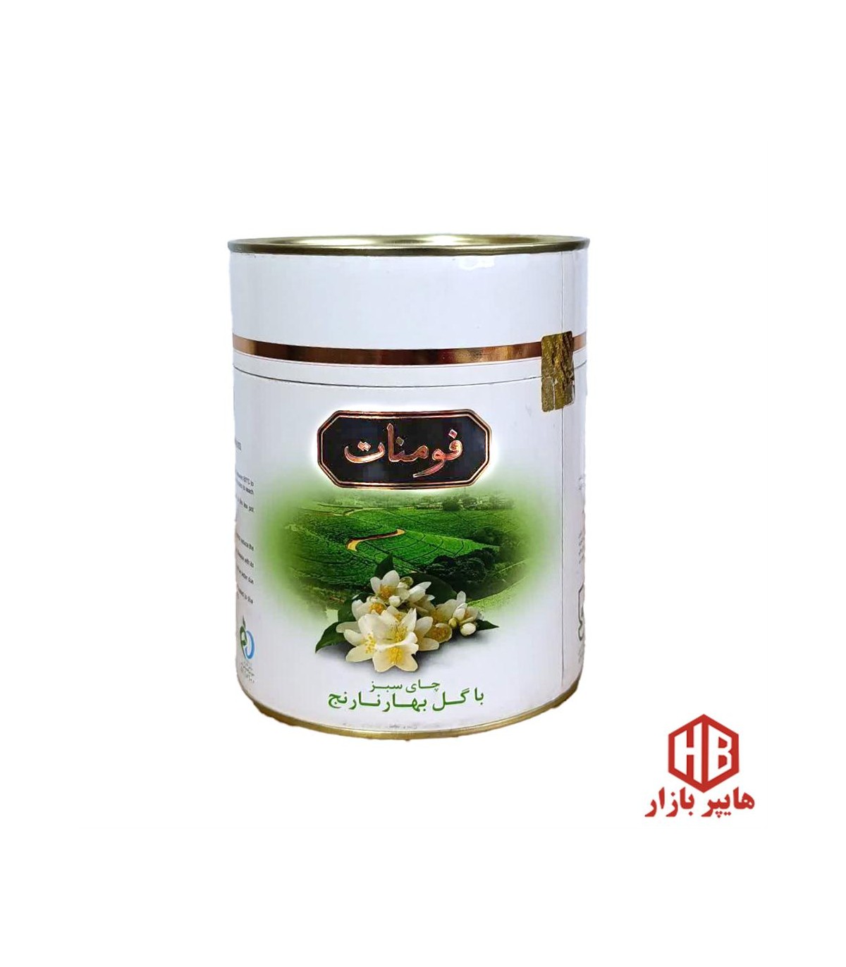 چاي سبز 150 گرم با گل بهار نارنج فومنات