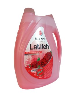 مايع دستشويي 3700 گرم صدفي گل رز لطيفه