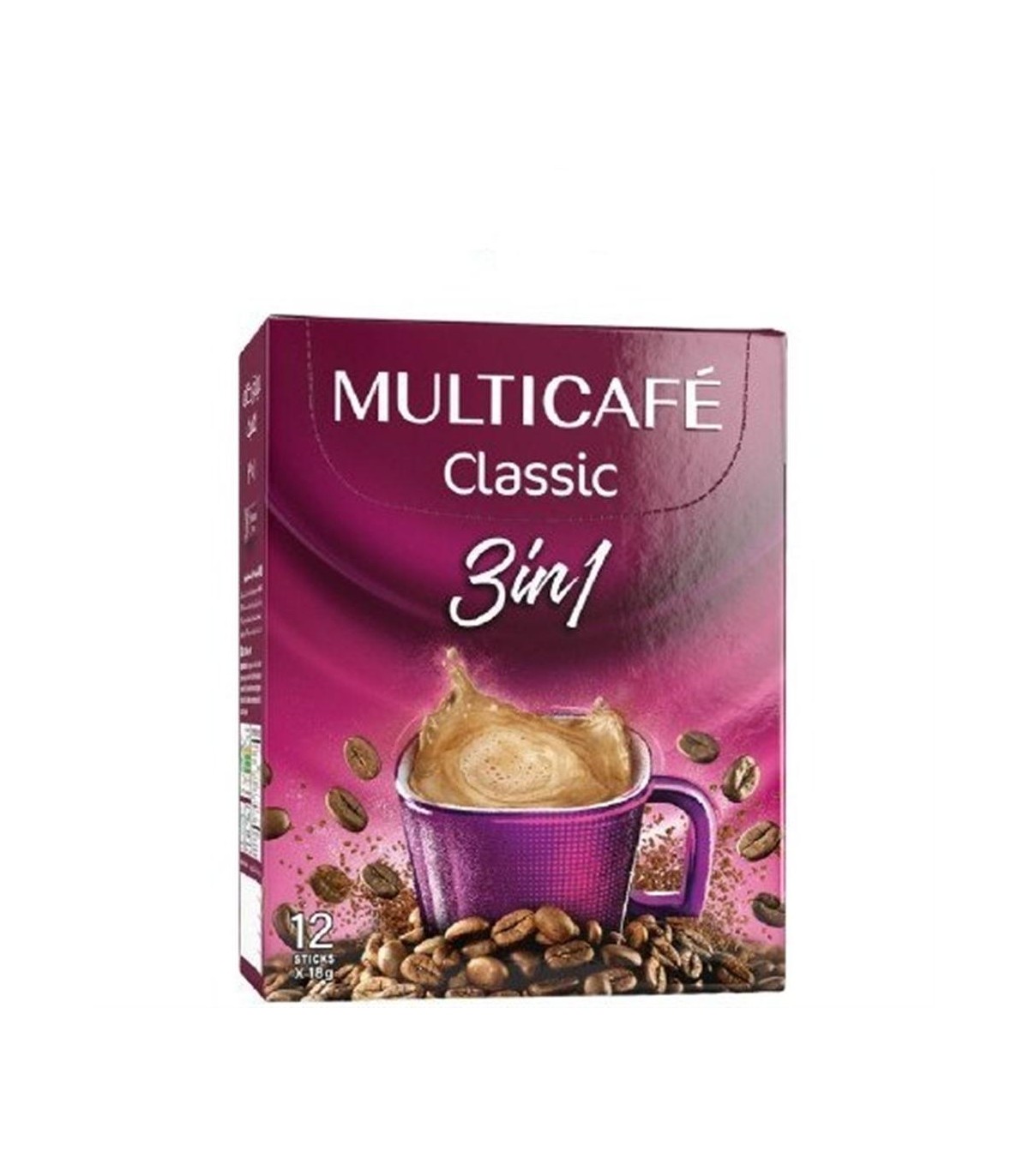 كافي ميكس (12 عددي) 1*3 جعبه اي مولتي كافه