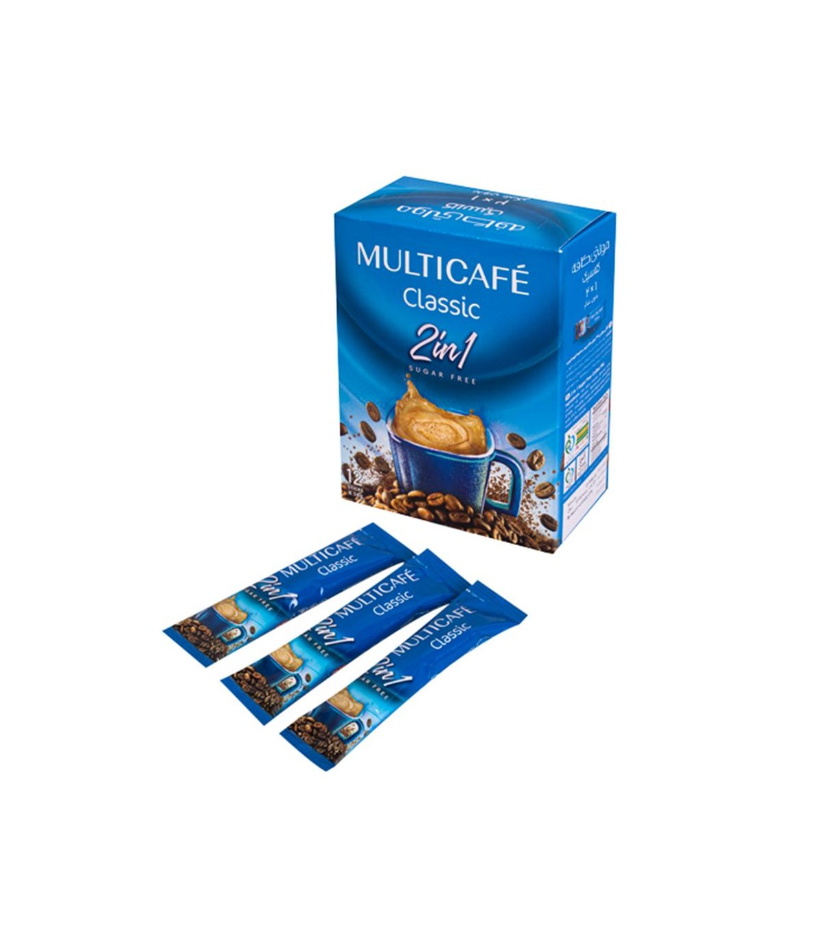 كافي ميكس (12 عددي) 1*2 جعبه اي مولتي كافه