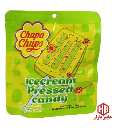 بستني خشك پك استند آپ چوبي ليمويي Chupa Chups