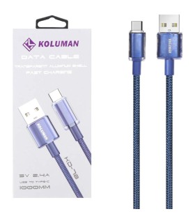 كابل USB به تايپ سي KD-78 كلومن
