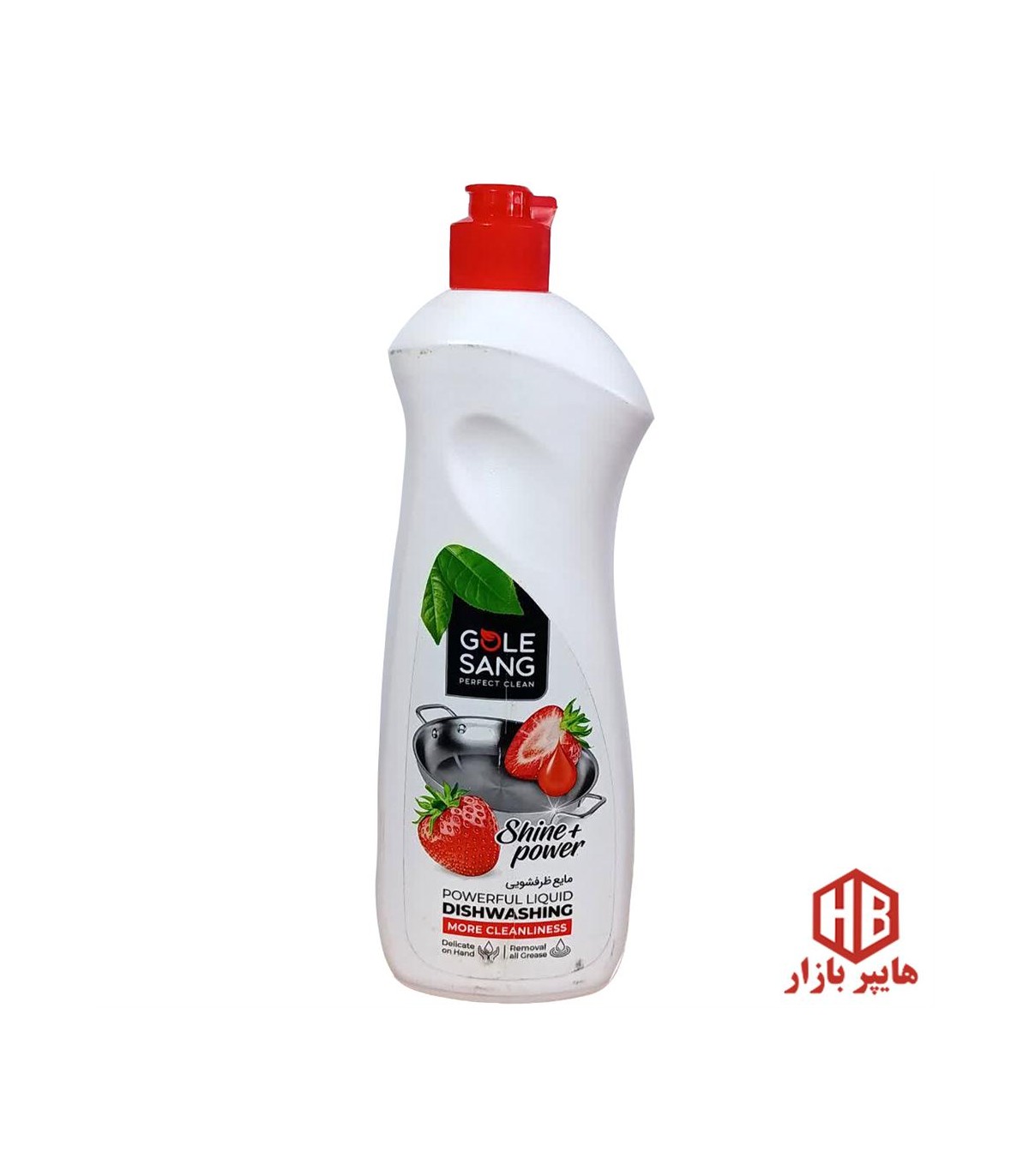 مايع ظرفشويي 750 گرم توت فرنگي گل سنگ