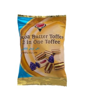 تافي 150 گرم دورنگ كره اي كاكائو آدرين