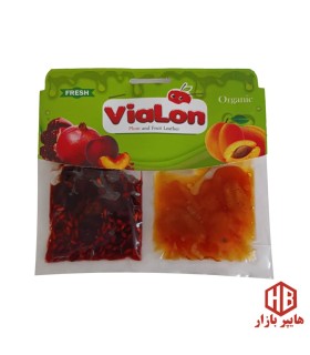 آلوچه دوقلو 85 گرم دوقلو زردآلو و انار ملوفروت ويالون