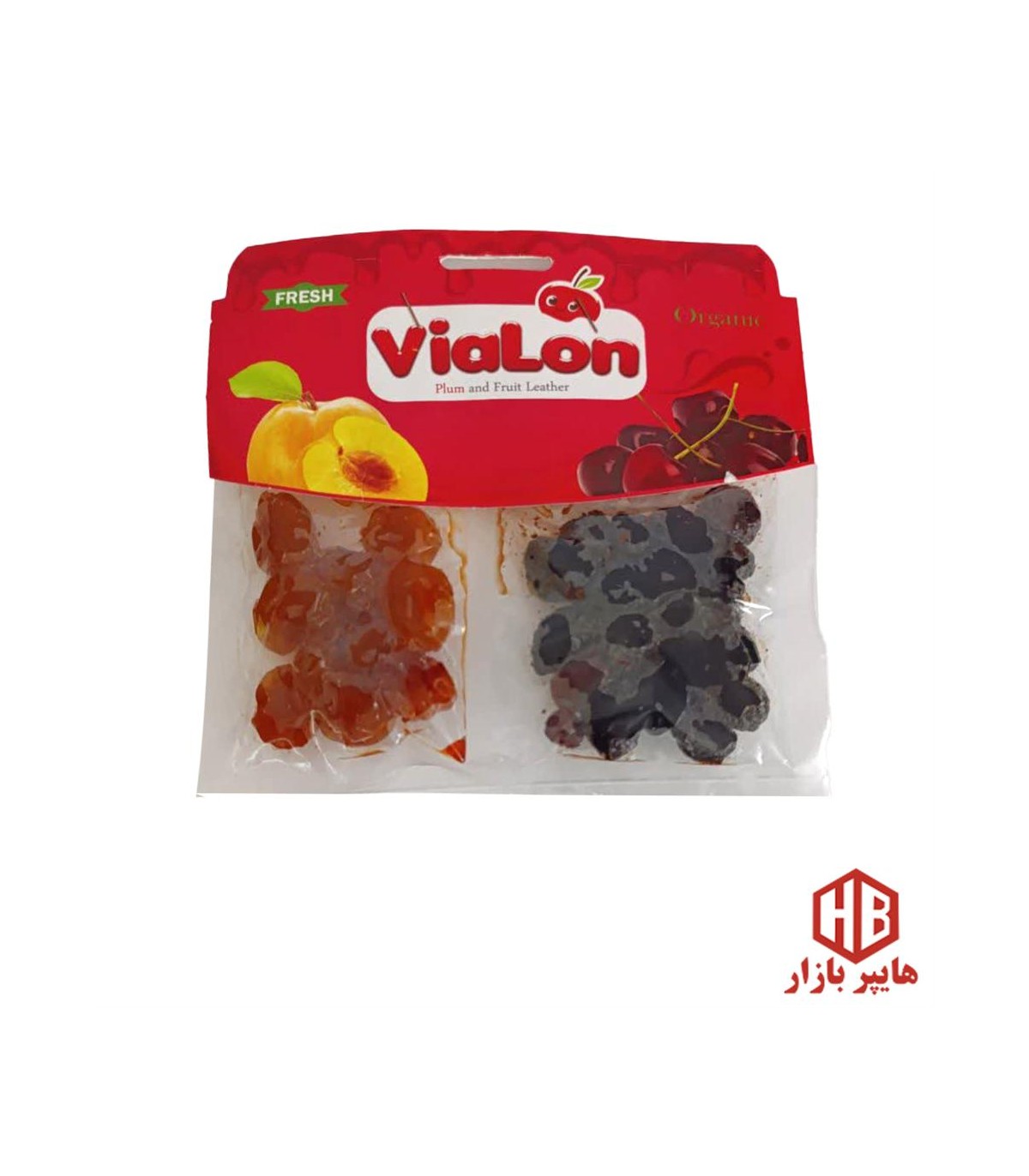 آلوچه دوقلو 85 گرم دوقلو گيلاس و آلو طلايي ملوفروت ويالون