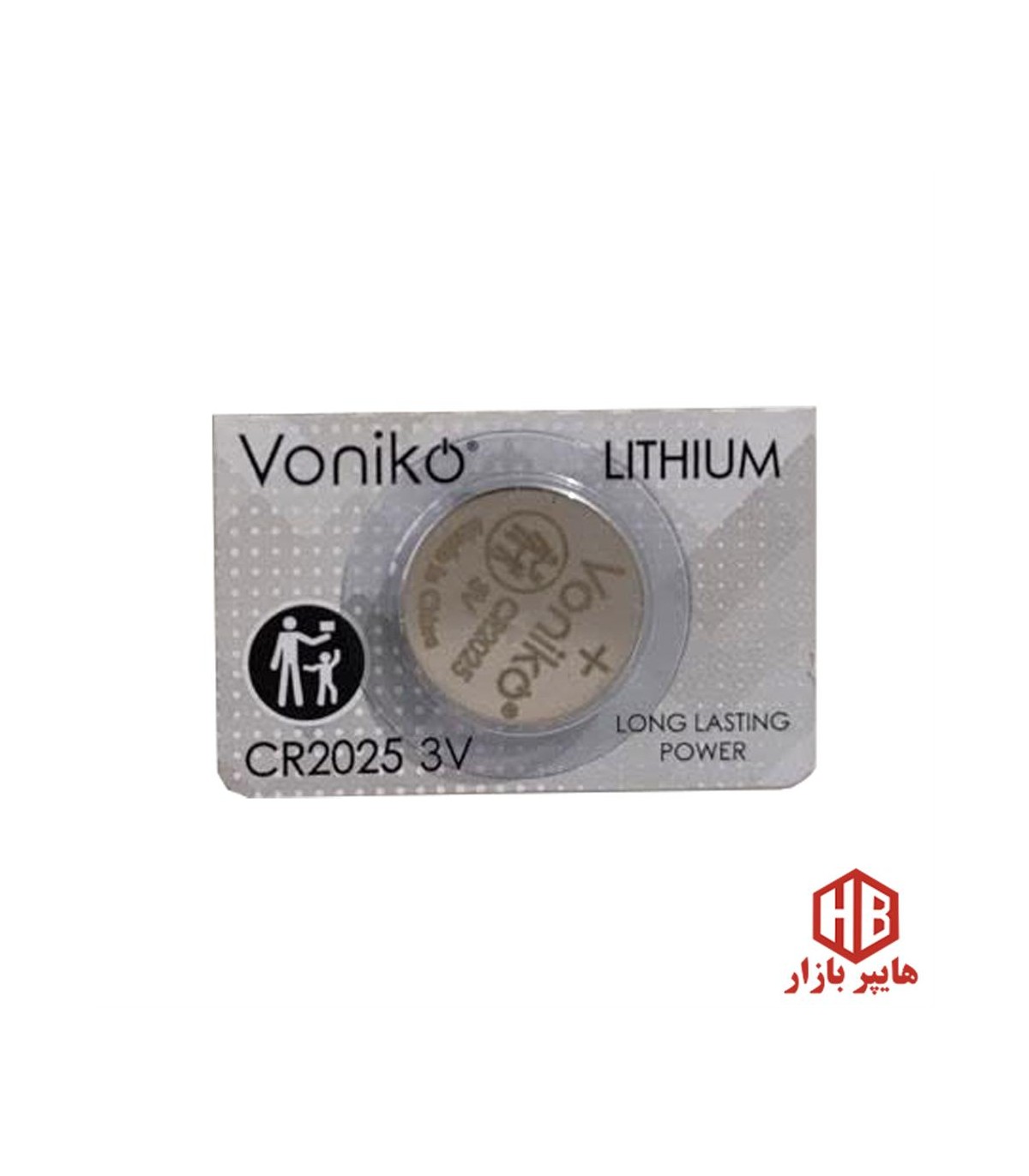 باطري سكه اي CR 2025 Voniko