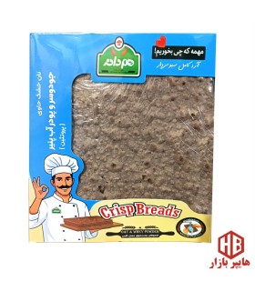 نان خشك جو دوسر و آب پنير
