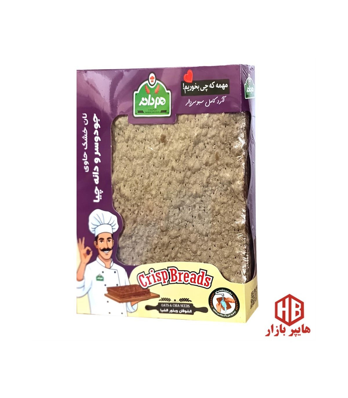 نان خشك جو دوسر و دانه چيا