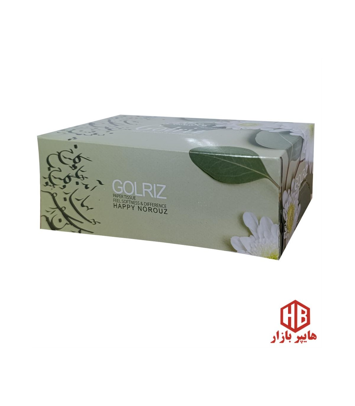 دستمال كاغذي جعبه اي 300 برگ ويژه برگ ريزان گلريز