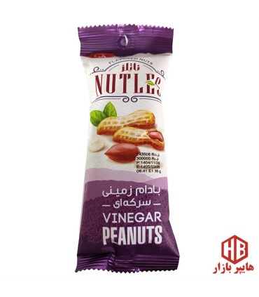مغز بادام زميني 35 گرمي سركه ناتلز چاكلز
