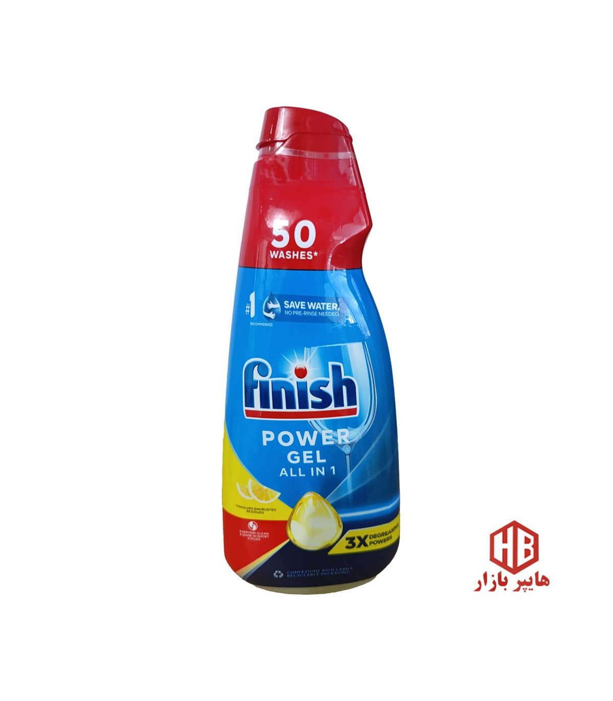 ژل ماشين ظرفشويي 1 ليتر فينيش