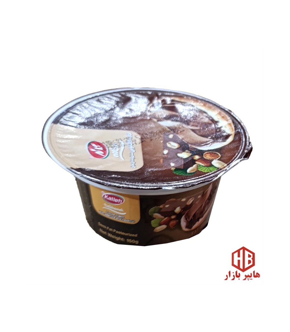 خامه شكلاتي 150گرم مغز داركاله كاله