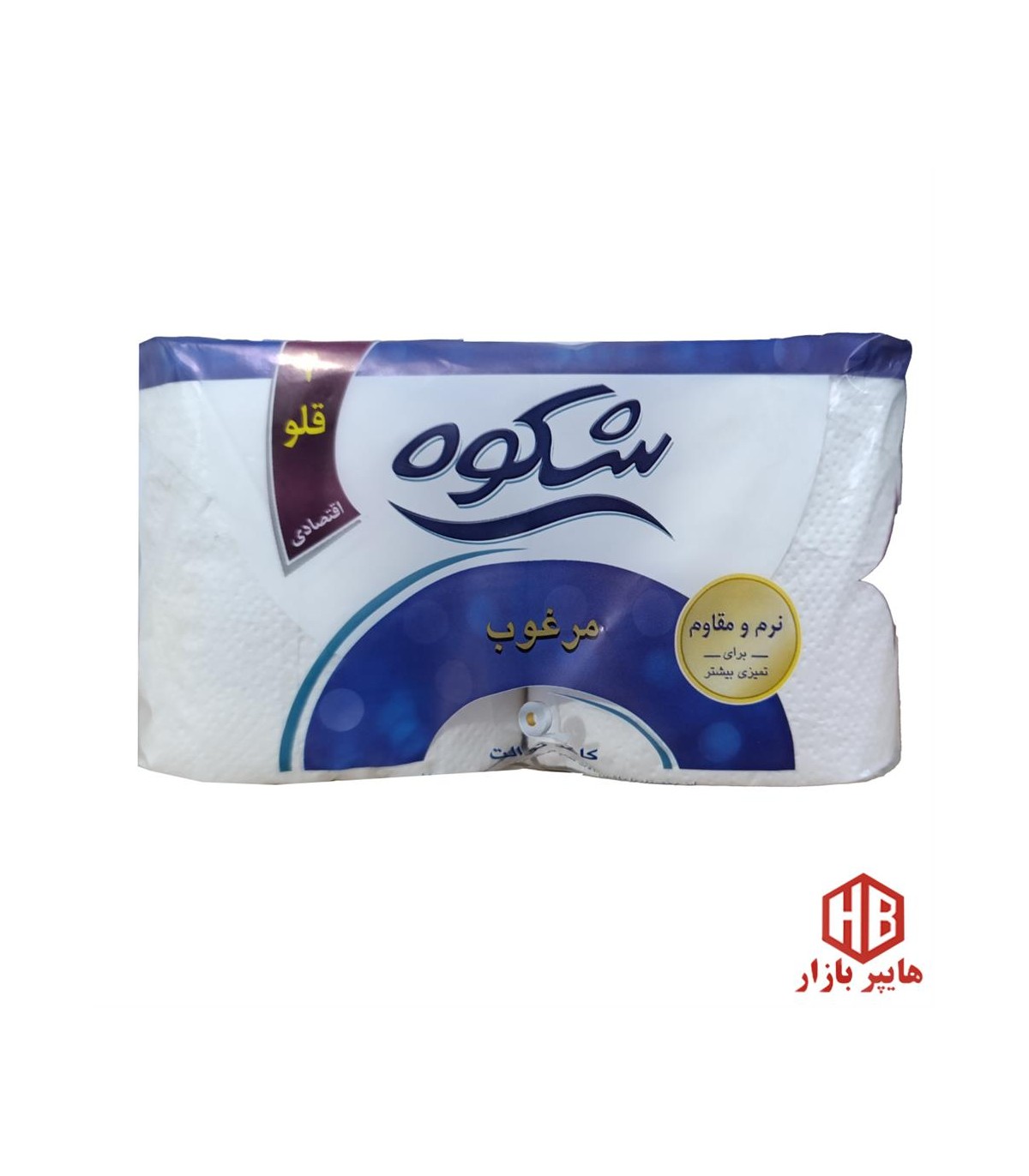 دستمال كاغذي دلسي 2 رول شكوه