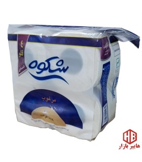 دستمال كاغذي دلسي 4 رول شكوه