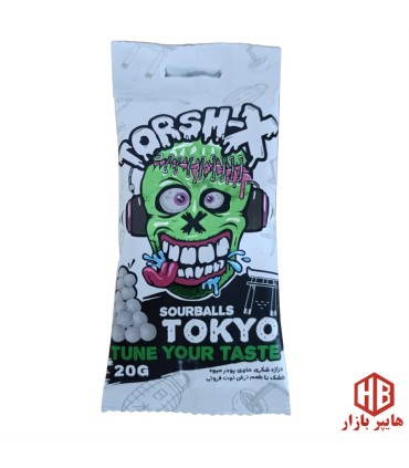 دراژه ميوه اي ترش 20 گرمي توكيو Torsh-X
