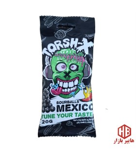 دراژه ميوه اي ترش 20 گرمي مكزيكو Torsh-X