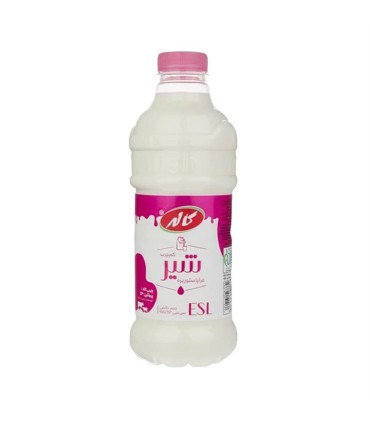 شير بطري 1 ليتر كم چرب كاله