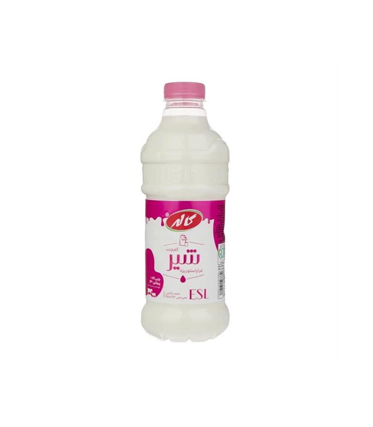 شير بطري 1 ليتر كم چرب كاله