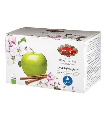 دمنوش 20 عددي سيب دارچين گلستان