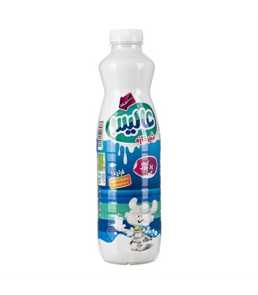 شير بطري پر چرب 1 ليتر عاليس