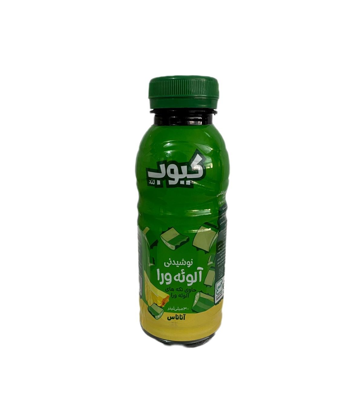 نوشيدني 300 ميل آلوئه ورا با طعم آناناس كيوب لند