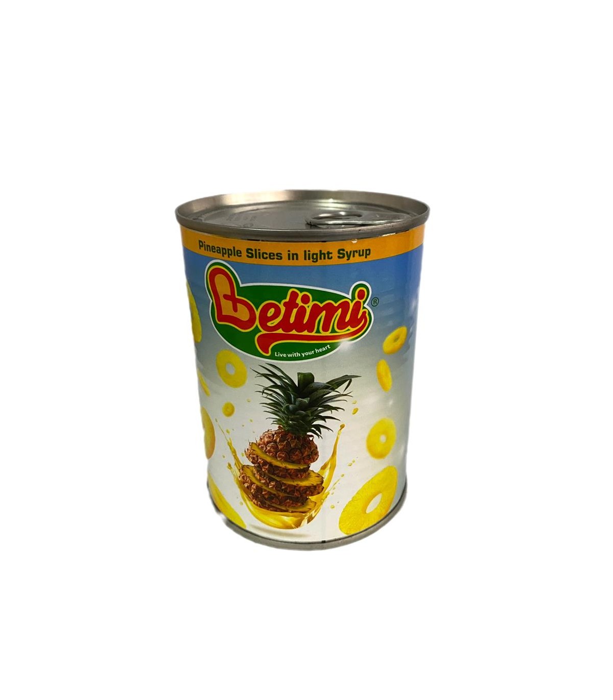 كمپوت 565 گرم آناناس كليددار Betimi