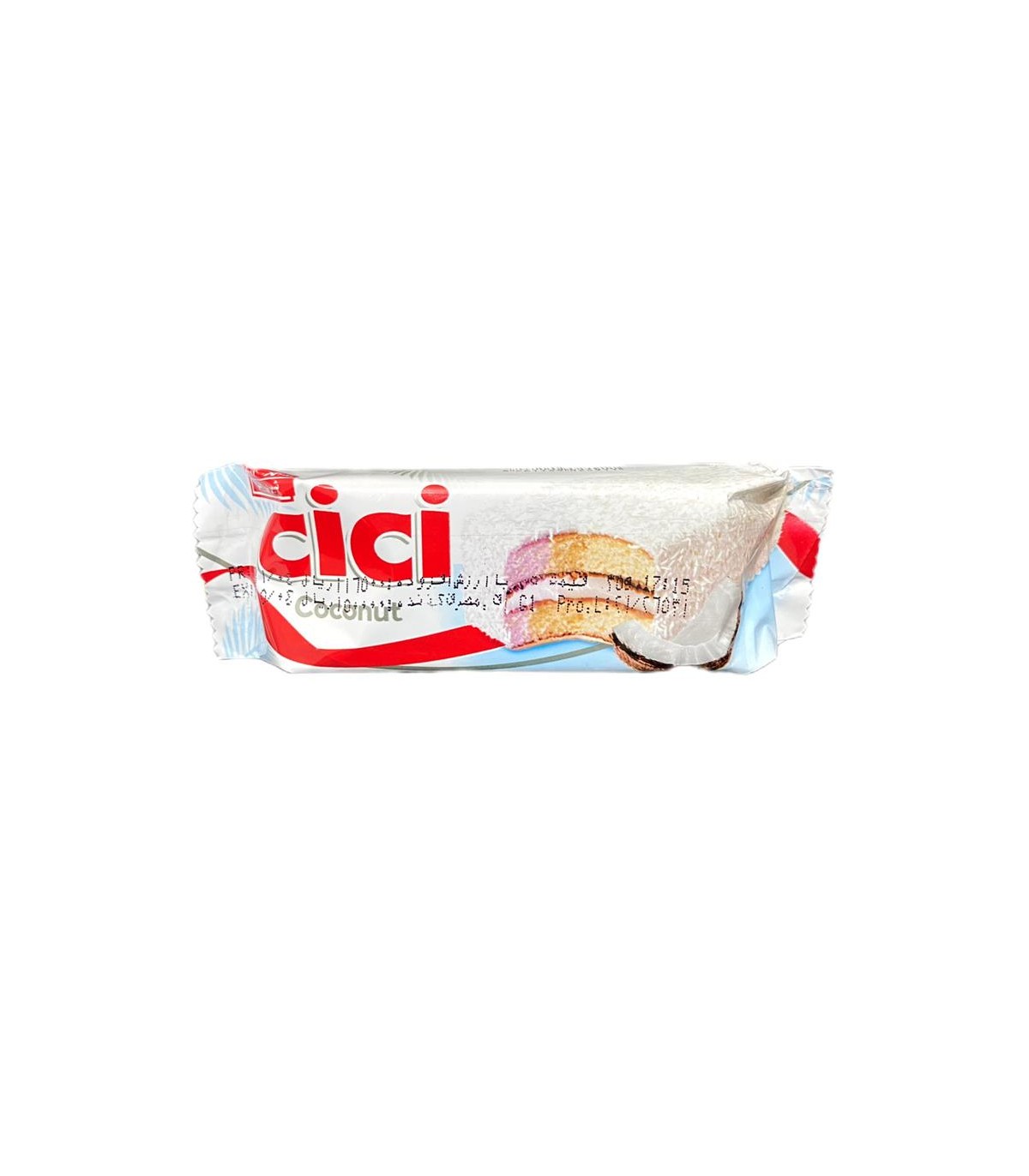 كيك 35 گرم وانيل روكش پودر نارگيل شيرين عسل