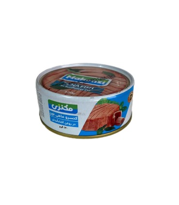 تن ماهي 120 گرم ساده مكنزي