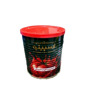 رب گوجه 800 گرم قوطي كليددار SPINO