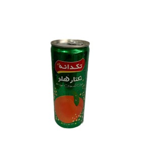 آبميوه 240 ميل قوطي هلو تكدانه
