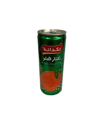 آبميوه 240 ميل قوطي هلو تكدانه