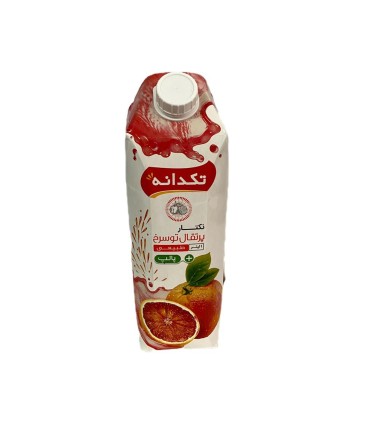 آبميوه 1 ليتر پرتقال تو سرخ تكدانه