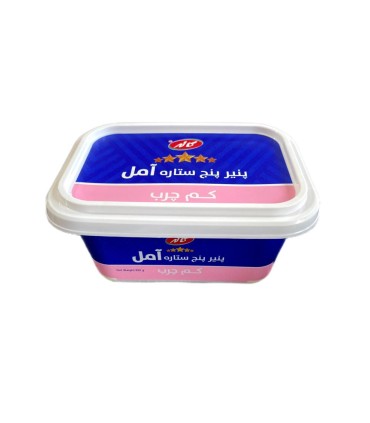 پنير 350 گرم كم چرب آمل كاله