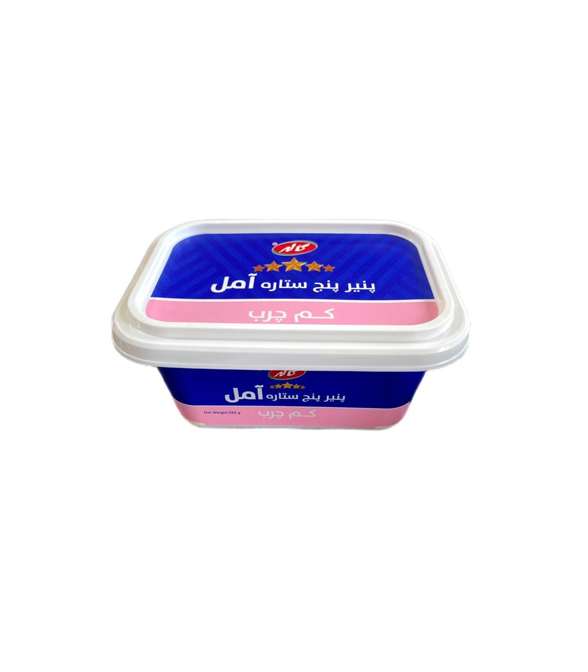 پنير 350 گرم كم چرب آمل كاله