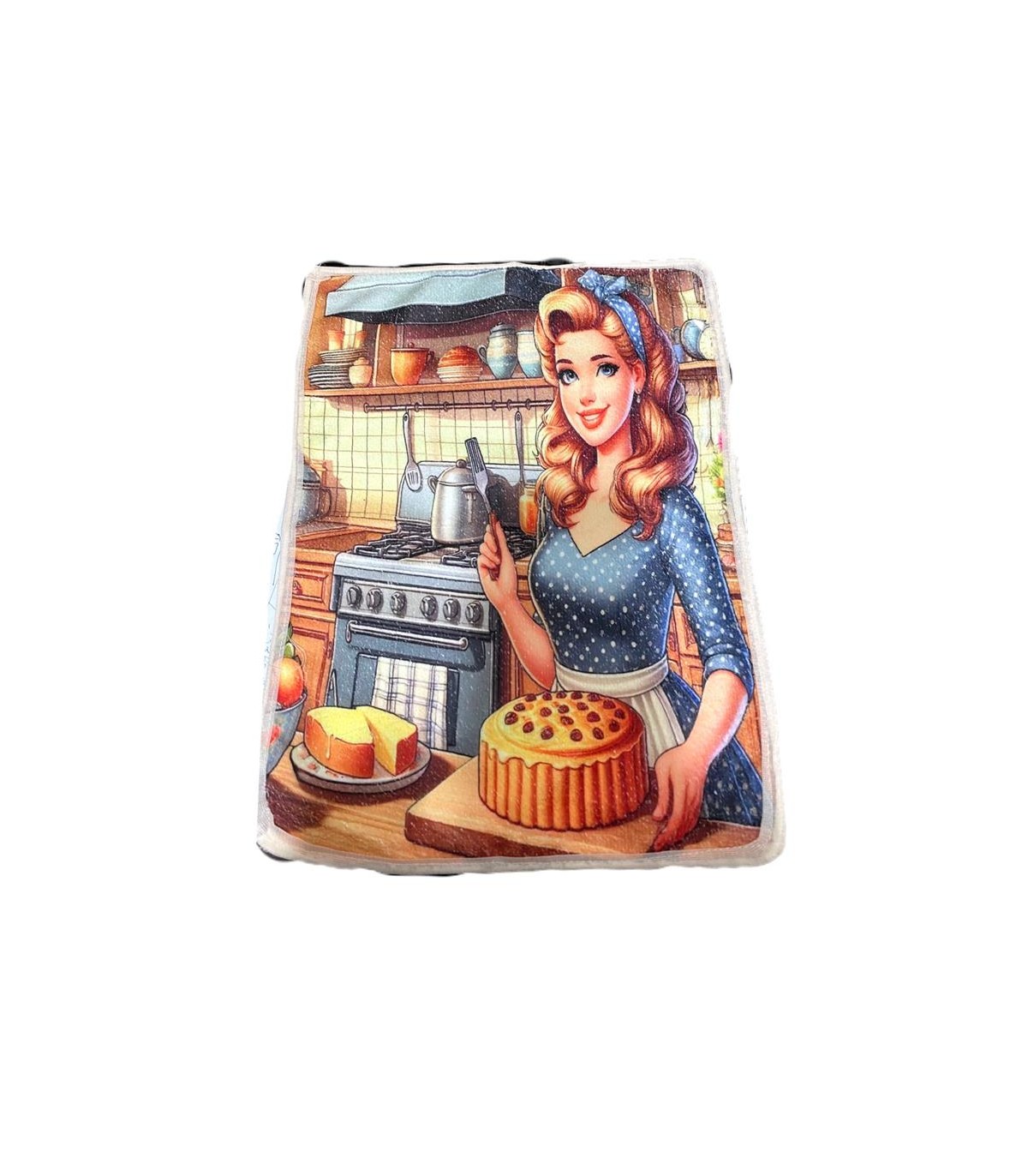 دستمال چند كاره پارچه اي 38*30 ميكروفايبر همه كاره طرح دار