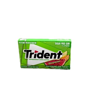 آدامس 14 عددي هندوانه تريدنت Trident