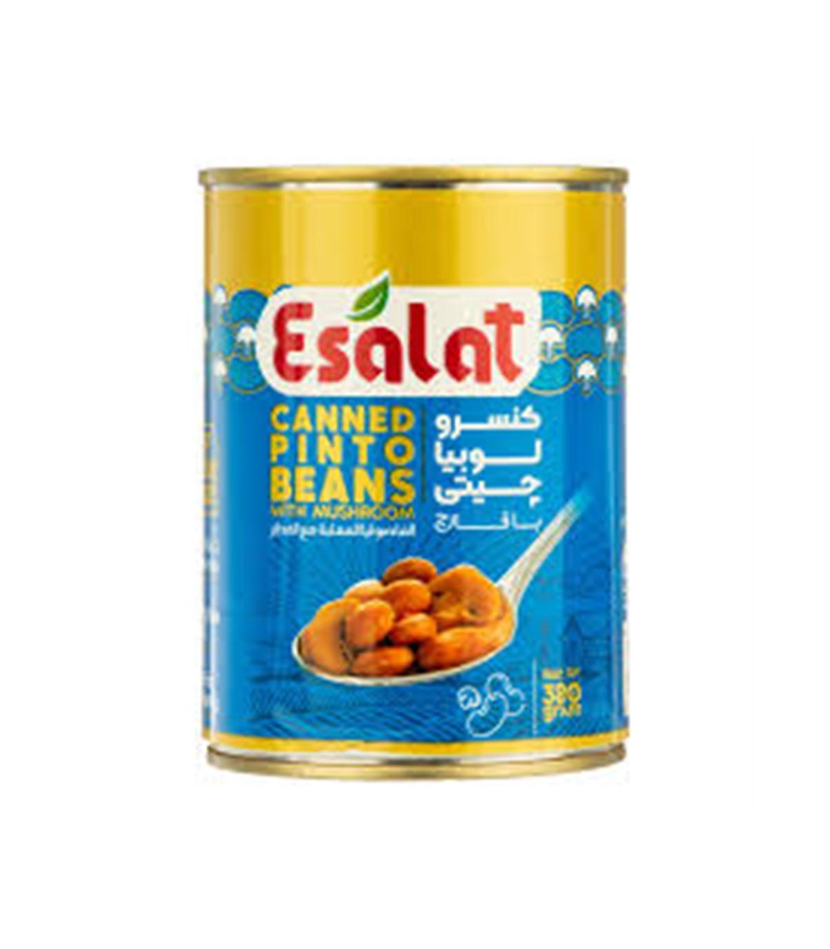 كنسرو 380 گرم لوبيا چيتي با قارچ اصالت