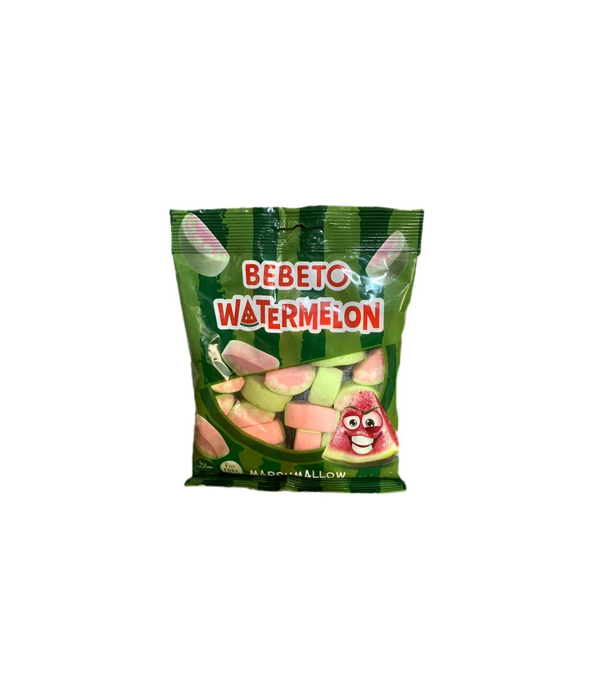 مارشمالو 60 گرم هندوانه اي BEBETO