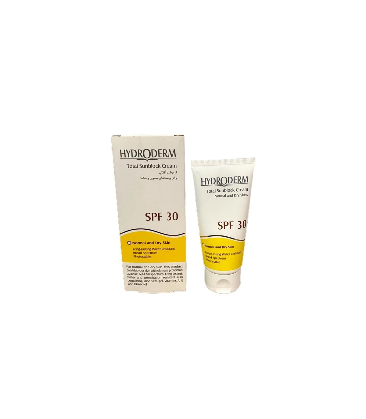 كرم ضد آفتاب 50 ميل SPF 30 پوست معمولي هيدرودرم