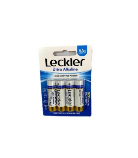 باطري قلم 4 عددي آلكالاين لكلر Leckler