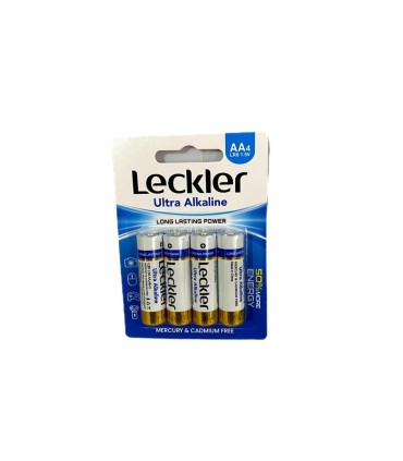 باطري قلم 4 عددي آلكالاين لكلر Leckler