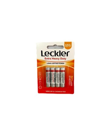 باطري نيم قلم 4 عددي لكلر Leckler
