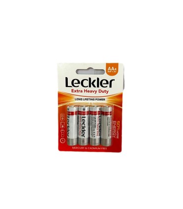 باطري قلم 4 عددي لكلر Leckler